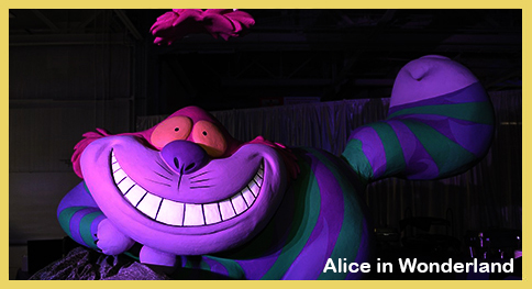alice in wonderland theme party catering